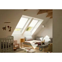 Velux RULLEGARDIN MANUEL HVID RFL MK08 1028S