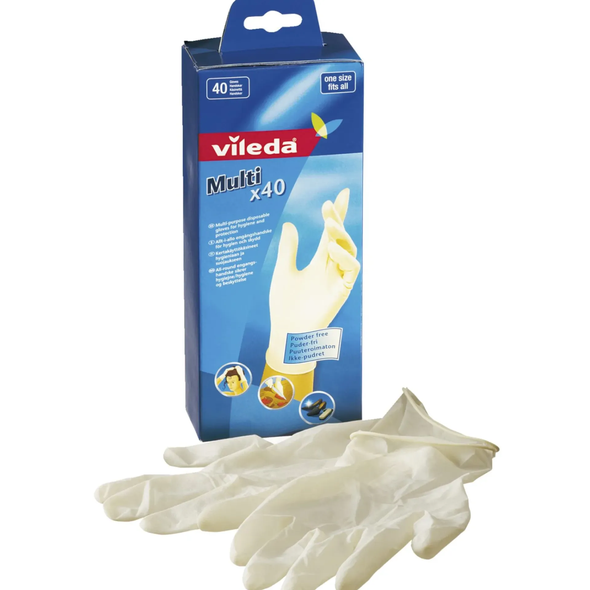 Vileda MULTI 40 ENGANGSHANDSKE ONESIZE
