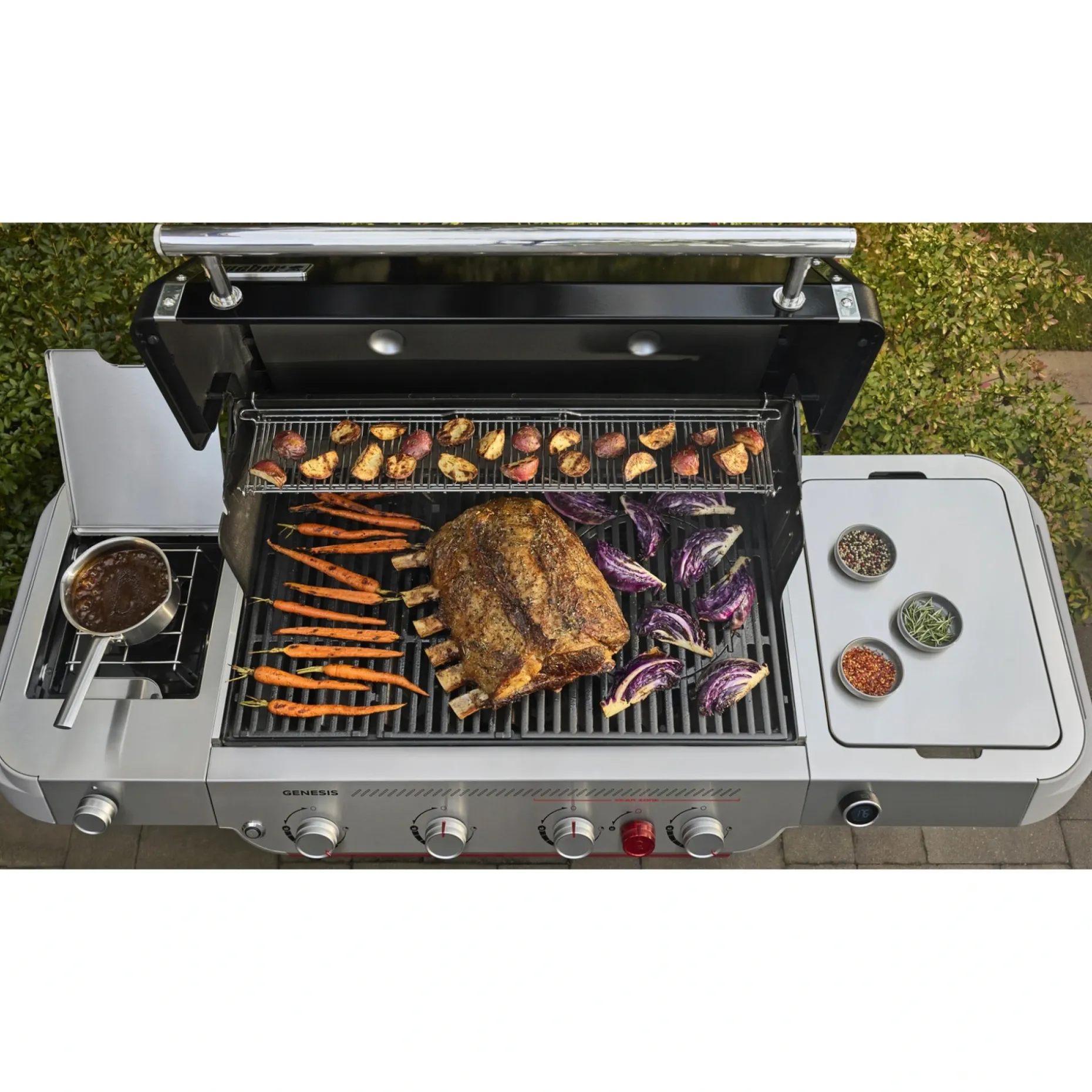 WEBER GENESIS EPX-435W GASGRILL SORT