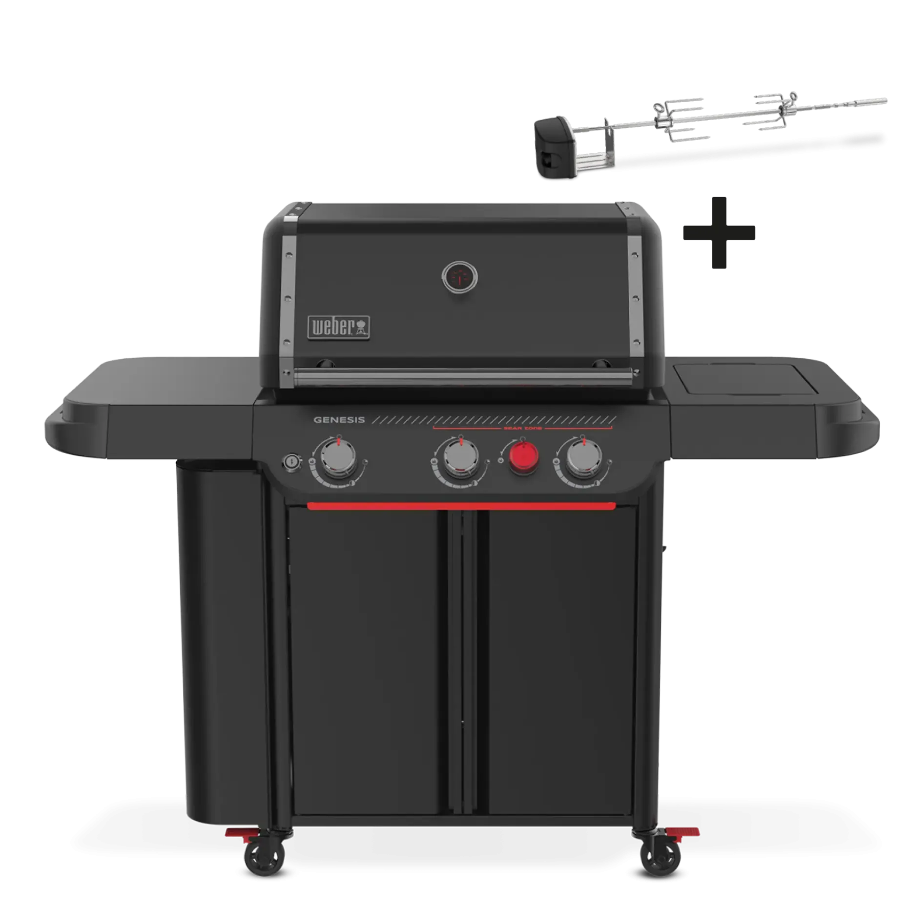 WEBER GENESIS E-330R STEALTH GASGRILL MAT SORT