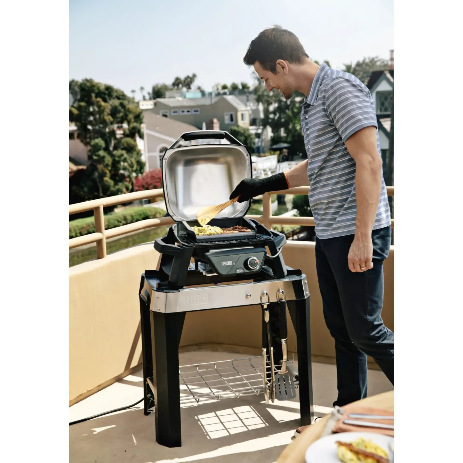 Weber PULSE 1000 ELGRILL SORT