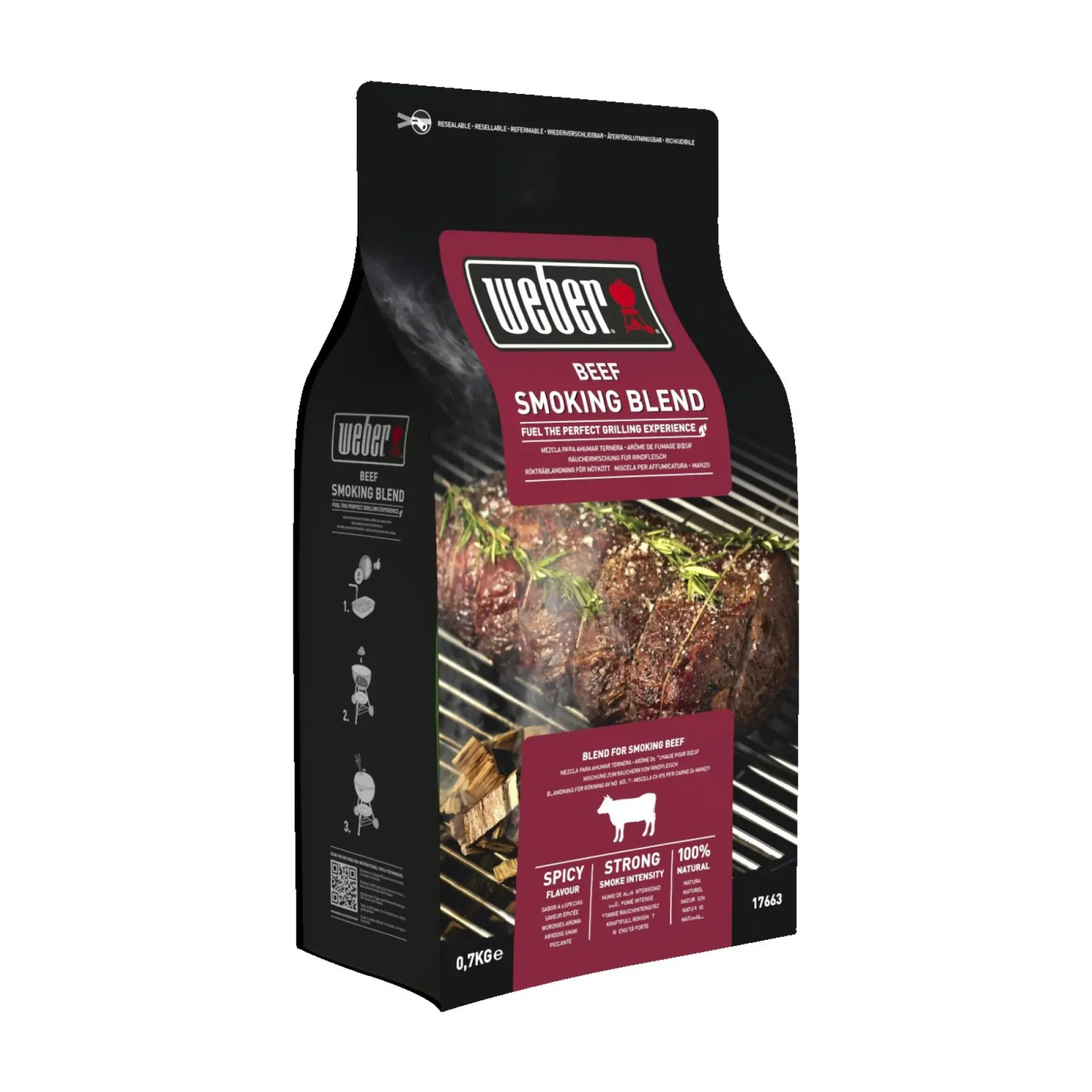 WEBER RØGCHUNKS/RØGFLIS