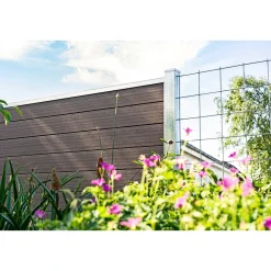 Wimex LIVØ PRIME V-PROFIL HEGNSFAG MATBRUN 189.50 X 180 CM